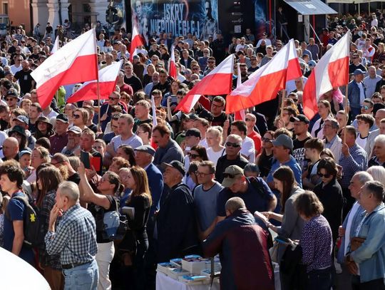 Grzegorz Braun w Zamościu - galeria zdjęć