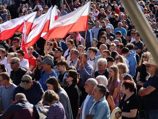 Grzegorz Braun w Zamościu - galeria zdjęć