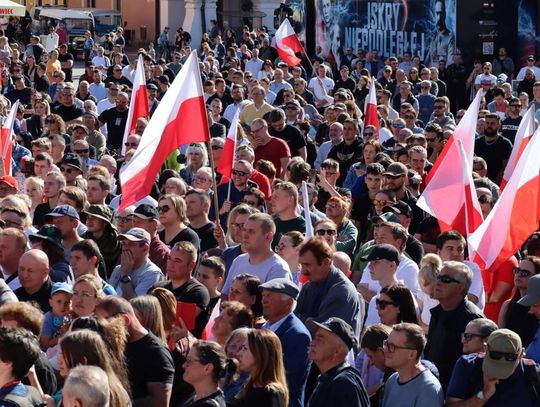 Grzegorz Braun w Zamościu - galeria zdjęć