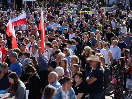 Grzegorz Braun w Zamościu - galeria zdjęć