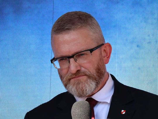 Grzegorz Braun w Zamościu - galeria zdjęć