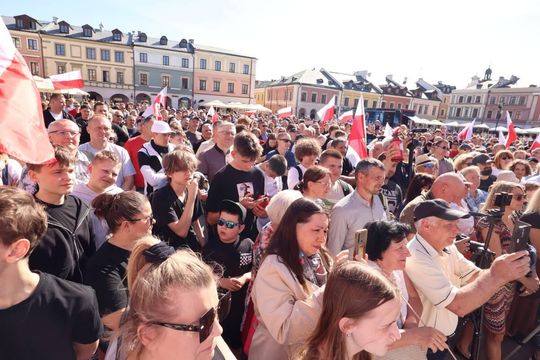 Grzegorz Braun w Zamościu - galeria zdjęć Grzegorz Braun w Zamościu - galeria zdjęć
