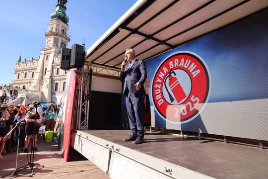 Grzegorz Braun w Zamościu - galeria zdjęć Grzegorz Braun w Zamościu - galeria zdjęć