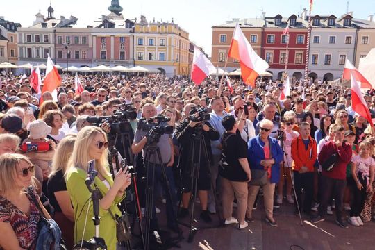 Grzegorz Braun w Zamościu - galeria zdjęć Grzegorz Braun w Zamościu - galeria zdjęć