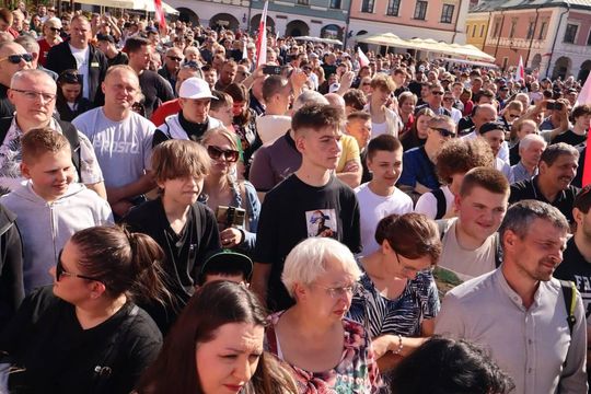 Grzegorz Braun w Zamościu - galeria zdjęć Grzegorz Braun w Zamościu - galeria zdjęć