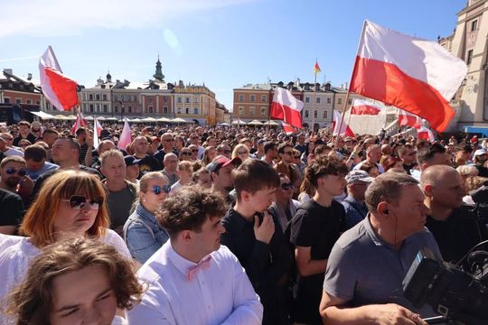 Grzegorz Braun w Zamościu - galeria zdjęć Grzegorz Braun w Zamościu - galeria zdjęć