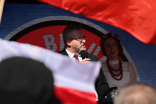 Grzegorz Braun w Zamościu - galeria zdjęć Grzegorz Braun w Zamościu - galeria zdjęć