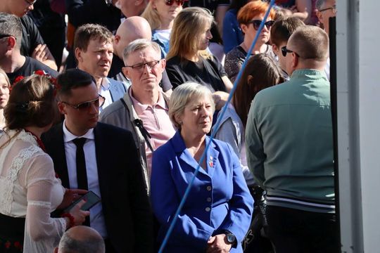 Grzegorz Braun w Zamościu - galeria zdjęć