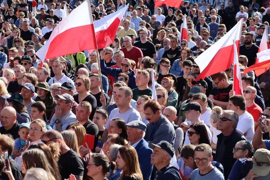 Grzegorz Braun w Zamościu - galeria zdjęć