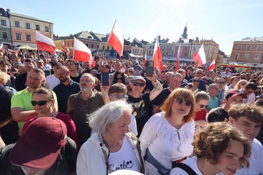 Grzegorz Braun w Zamościu - galeria zdjęć Grzegorz Braun w Zamościu - galeria zdjęć