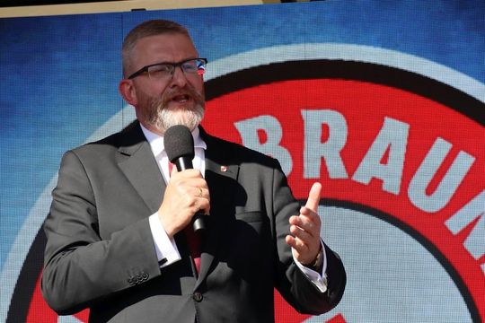 Grzegorz Braun w Zamościu - galeria zdjęć Grzegorz Braun w Zamościu - galeria zdjęć