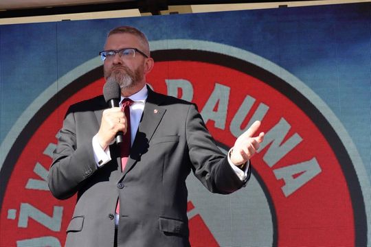 Grzegorz Braun w Zamościu - galeria zdjęć Grzegorz Braun w Zamościu - galeria zdjęć