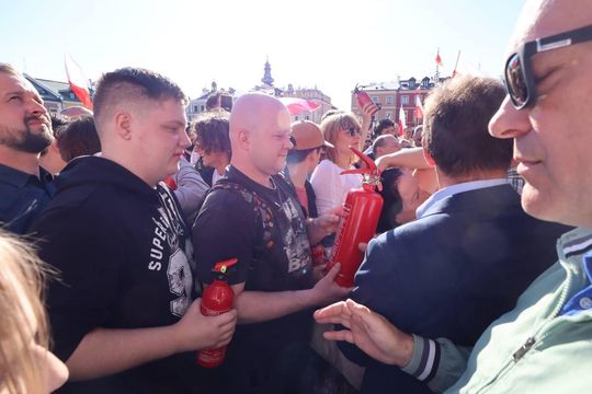 Grzegorz Braun w Zamościu - galeria zdjęć Grzegorz Braun w Zamościu - galeria zdjęć