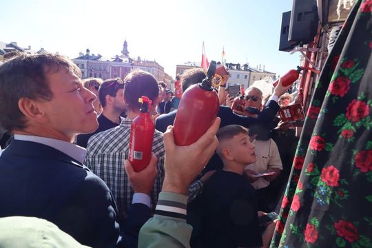 Grzegorz Braun w Zamościu - galeria zdjęć Grzegorz Braun w Zamościu - galeria zdjęć