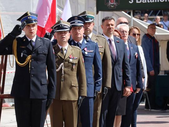 Zamość: Dzień Flagi Rzeczypospolitej Polskiej - galeria zdjeć