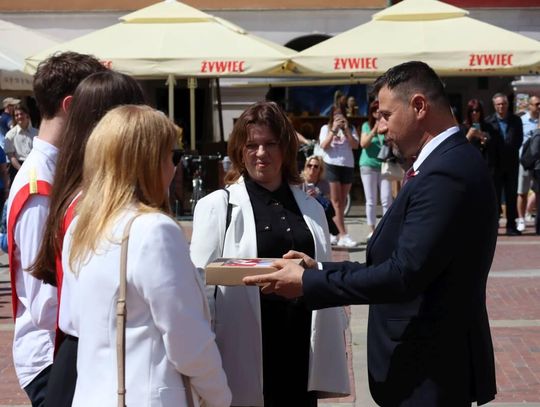 Zamość: Dzień Flagi Rzeczypospolitej Polskiej - galeria zdjeć