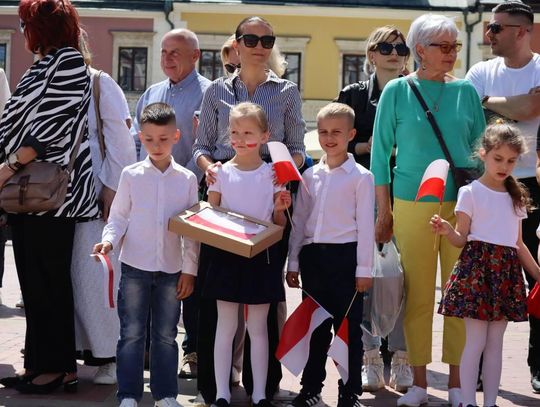 Zamość: Dzień Flagi Rzeczypospolitej Polskiej - galeria zdjeć