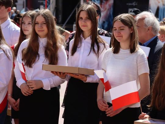 Zamość: Dzień Flagi Rzeczypospolitej Polskiej - galeria zdjeć