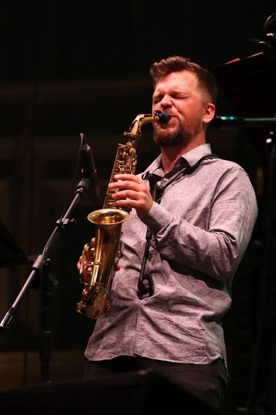 Koncert Jazz Brothers na Rynku Wielkim w Zamościu - galeria zdjec