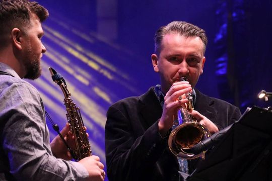 Koncert Jazz Brothers na Rynku Wielkim w Zamościu - galeria zdjec