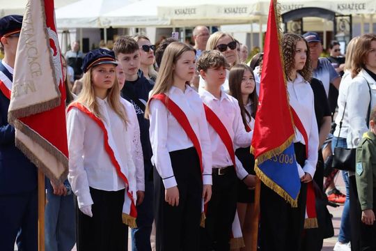 Zamość: Dzień Flagi Rzeczypospolitej Polskiej - galeria zdjeć