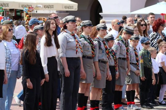 Zamość: Dzień Flagi Rzeczypospolitej Polskiej - galeria zdjeć