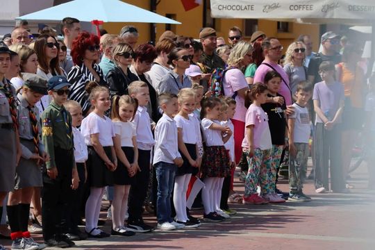 Zamość: Dzień Flagi Rzeczypospolitej Polskiej - galeria zdjeć