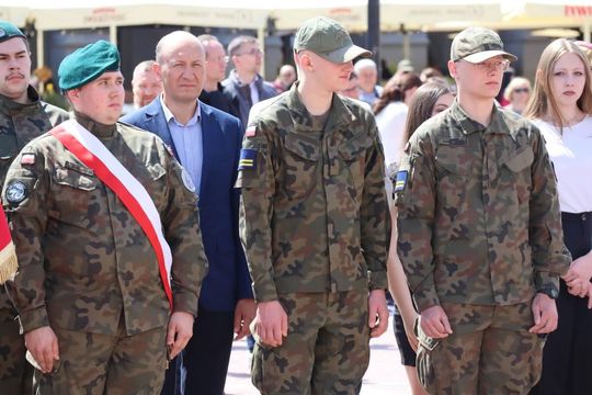 Zamość: Dzień Flagi Rzeczypospolitej Polskiej - galeria zdjeć