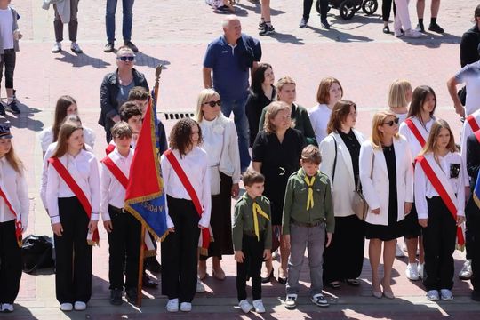Zamość: Dzień Flagi Rzeczypospolitej Polskiej - galeria zdjeć