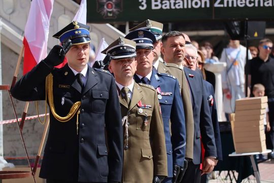 Zamość: Dzień Flagi Rzeczypospolitej Polskiej - galeria zdjeć