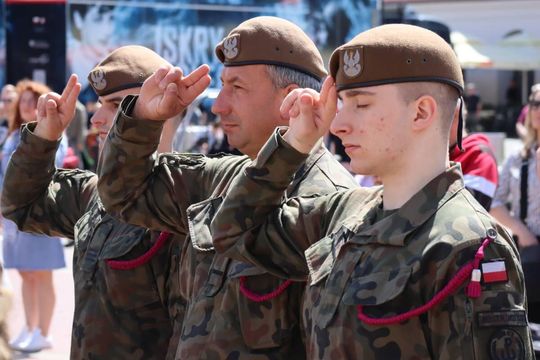 Zamość: Dzień Flagi Rzeczypospolitej Polskiej - galeria zdjeć