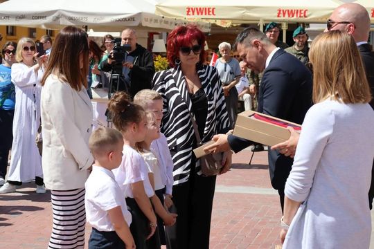 Zamość: Dzień Flagi Rzeczypospolitej Polskiej - galeria zdjeć