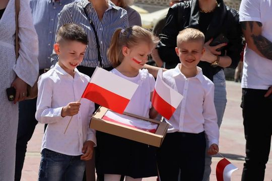Zamość: Dzień Flagi Rzeczypospolitej Polskiej - galeria zdjeć