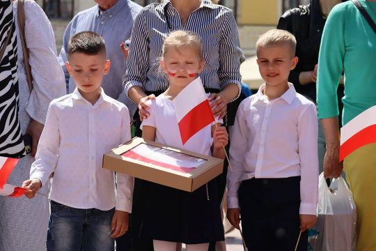 Zamość: Dzień Flagi Rzeczypospolitej Polskiej - galeria zdjeć