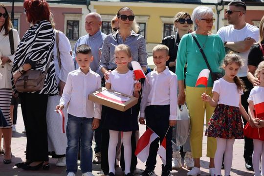 Zamość: Dzień Flagi Rzeczypospolitej Polskiej - galeria zdjeć