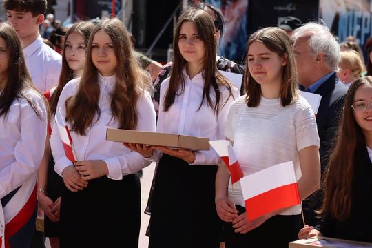 Zamość: Dzień Flagi Rzeczypospolitej Polskiej - galeria zdjeć