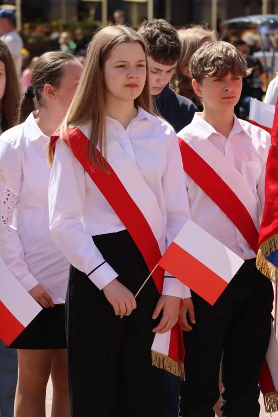 Zamość: Dzień Flagi Rzeczypospolitej Polskiej - galeria zdjeć
