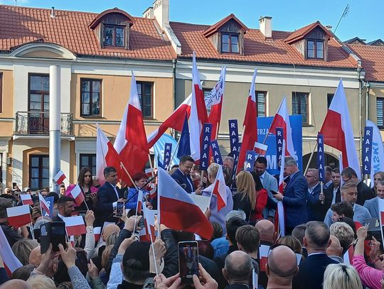 Rafał Trzaskowski w Zamościu - galeria zdjęć