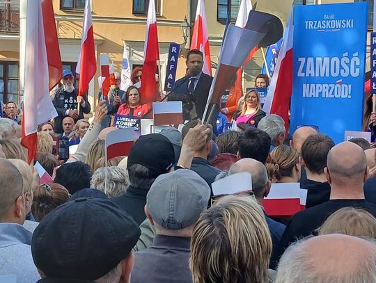 Rafał Trzaskowski w Zamościu - galeria zdjęć