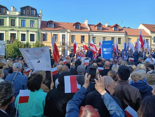 Rafał Trzaskowski w Zamościu - galeria zdjęć