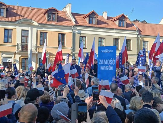 Rafał Trzaskowski w Zamościu - galeria zdjęć