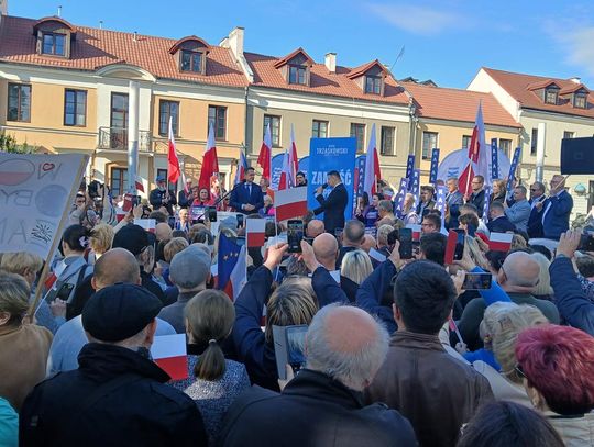 Rafał Trzaskowski w Zamościu - galeria zdjęć