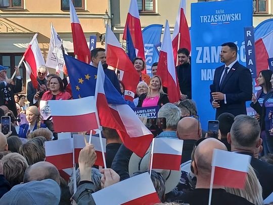 Rafał Trzaskowski w Zamościu - galeria zdjęć