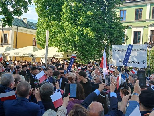 Rafał Trzaskowski w Zamościu - galeria zdjęć