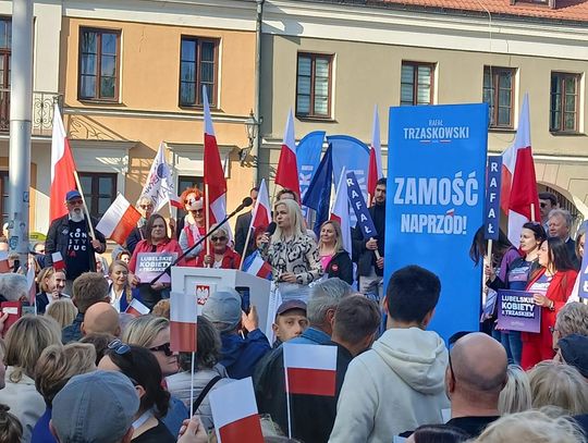 Rafał Trzaskowski w Zamościu - galeria zdjęć