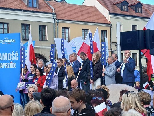 Rafał Trzaskowski w Zamościu - galeria zdjęć