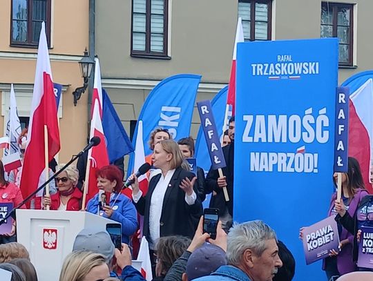 Rafał Trzaskowski w Zamościu - galeria zdjęć
