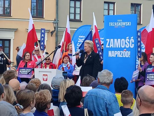 Rafał Trzaskowski w Zamościu - galeria zdjęć