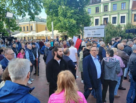 Rafał Trzaskowski w Zamościu - galeria zdjęć