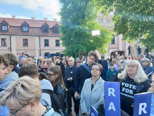 Rafał Trzaskowski w Zamościu - galeria zdjęć